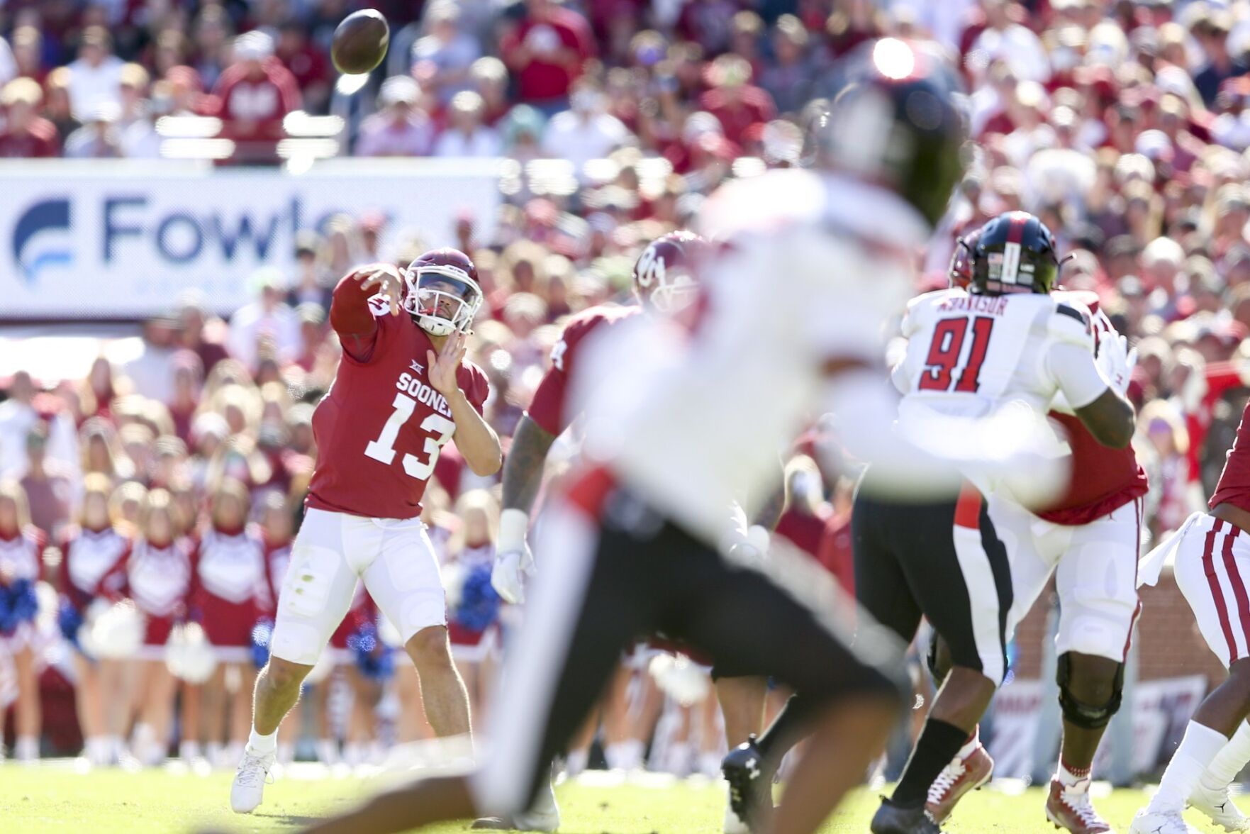 Oklahoma vs Texas Tech